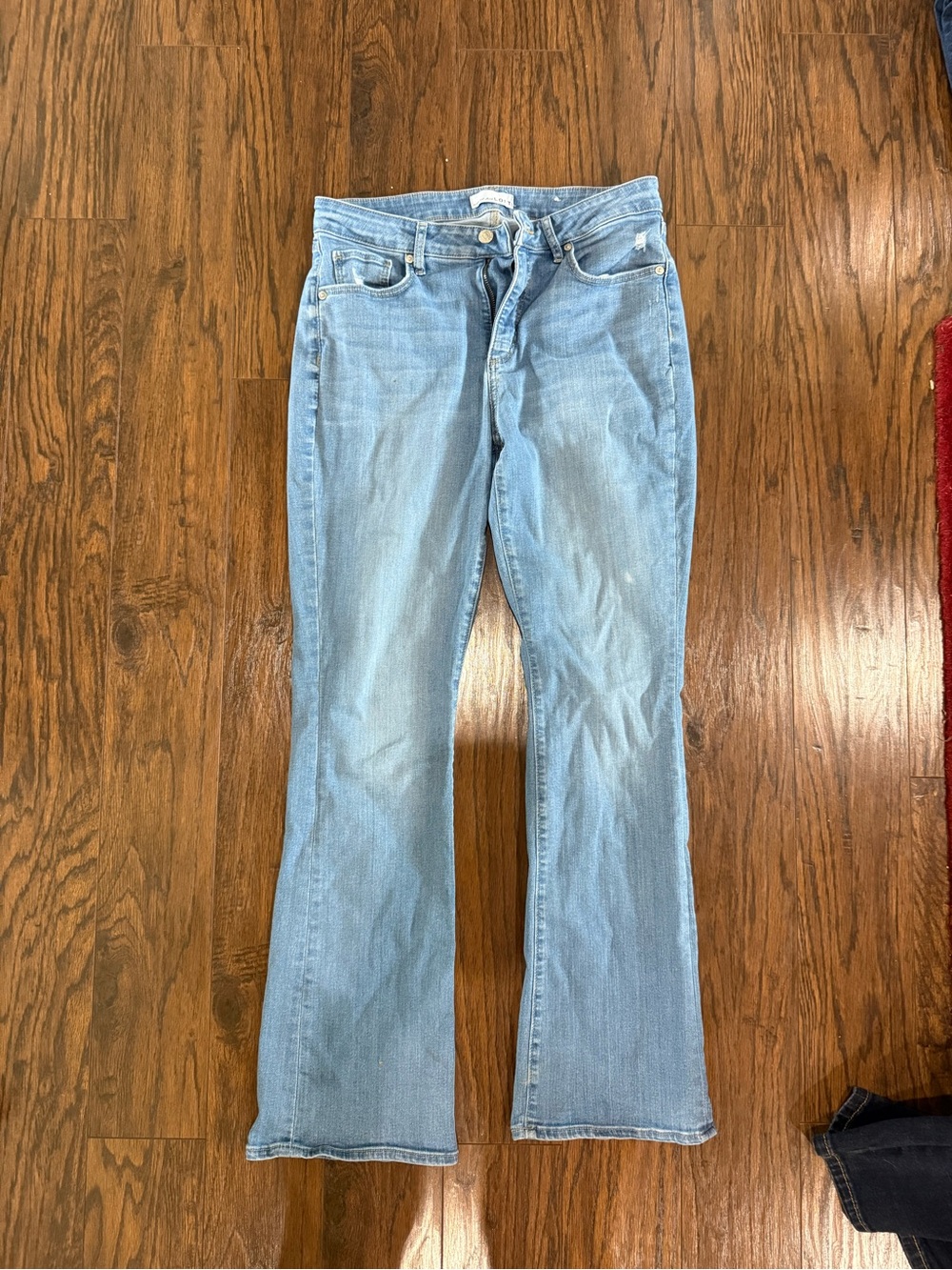 LOFT Light Blue Women's Bootcut Stretch Jeans